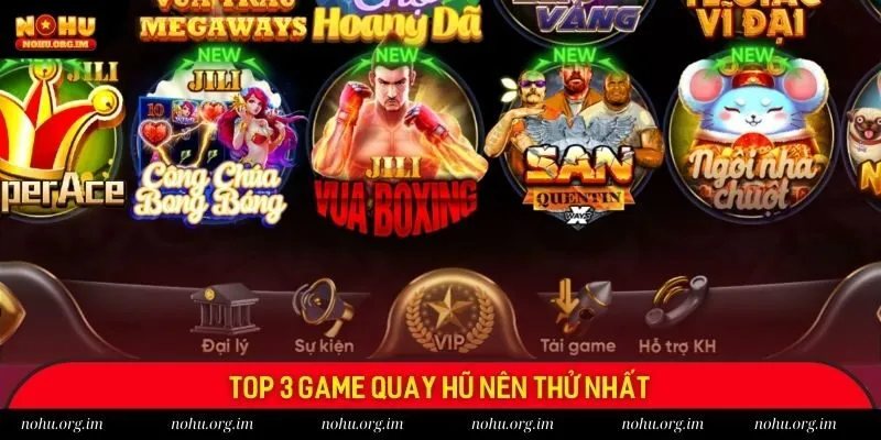Top 3 game quay hũ nên thử nhất