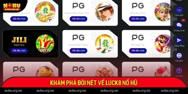 Khám phá đôi nét về Luck8 nổ hũ